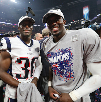 McCourty twins don't share Super Bowl success